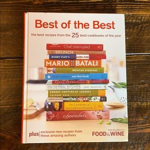 Best of the Best Food and Wine Cookbook